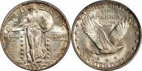1926-D Standing Liberty Quarter. MS-66 FH (PCGS).
Remarkably, this is the fourth time that your cataloger (JLA) has had the privilege of handling thi...