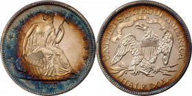 1869 Liberty Seated Half Dollar. Proof-66 Cameo (PCGS). CAC.
A glorious example of both the type and issue that really needs to be seen to be fully a...