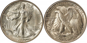 1923-S Walking Liberty Half Dollar. MS-65 (NGC).
A most impressive example of this conditionally challenging, early date S-Mint issue in the Walking ...