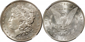 1884-S Morgan Silver Dollar. MS-61 (NGC).
If the PCGS MS-61 in the preceding lot proves elusive, this NGC-certified example in the same grade offers ...