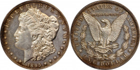 1895 Morgan Silver Dollar. Proof-61 (PCGS).
We are pleased to be offering multiple examples of this legendary Morgan dollar issue in this sale. The p...