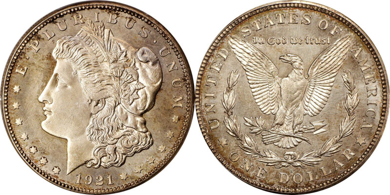 1921-S Morgan Silver Dollar. Zerbe Special Strike. Specimen-65 (PCGS).
This is ...