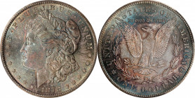 1878-CC Morgan Silver Dollar. MS-65 (PCGS).
Bold, rich, multicolored iridescent toning sets this outstanding example apart from the vast majority of ...