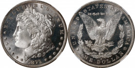 1879-S Morgan Silver Dollar. MS-68 (NGC).
Virtually pristine, this brilliant and fully struck Superb Gem exhibits frosty design elements set against ...