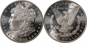 1882-CC Morgan Silver Dollar. MS-67 (NGC).
Delightful, brilliant surfaces support a sharp strike and bountiful mint luster. The 1882-CC ranks alongsi...