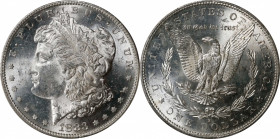 1883-S Morgan Silver Dollar. MS-62 (PCGS). CAC.
Brilliant, intensely lustrous surfaces also sport full striking detail on both sides. Although not as...