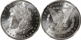 1884-CC Morgan Silver Dollar. MS-67 (NGC).
A fully struck and lustrous example that displays lovely eye appeal. Conditionally scarce and highly desir...