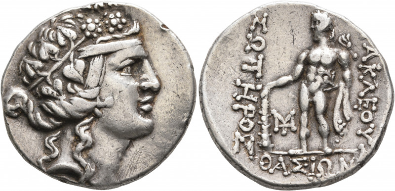 ISLANDS OFF THRACE, Thasos. Circa 148-90/80 BC. Tetradrachm (Silver, 30 mm, 16.6...