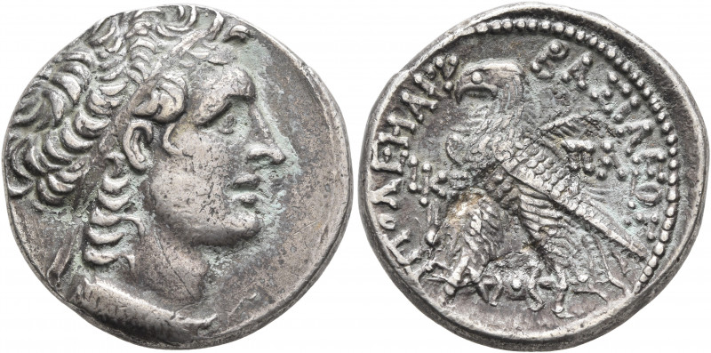 PTOLEMAIC KINGS OF EGYPT. Ptolemy XII Neos Dionysos (Auletes), restored, 55-51 B...