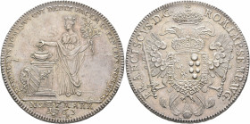 GERMANY. Nürnberg (Stadt). Konventionstaler 1763 (Silver, 41 mm, 28.05 g, 12 h), on the Peace of Hubertusburg between Prussia, Austria and Saxony whic...