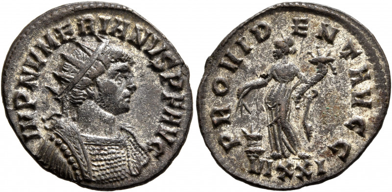 Numerian, 283-284. Antoninianus (Silvered bronze, 22 mm, 3.36 g, 11 h), Ticinum,...