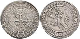 GERMANY. Sachsen-Markgrafschaft Meißen. Friedrich II, 1323-1349. Groschen (Silver, 29 mm, 3.55 g, 9 h), Freiberg. o✠o FRID' D'I GRA TVRING' LANGRAV' C...