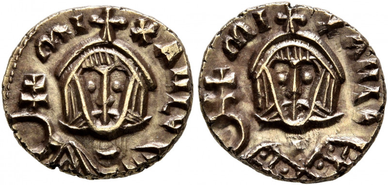 Michael III "the Drunkard", 842-867. Semissis (Electrum, 13 mm, 1.54 g, 5 h), Sy...