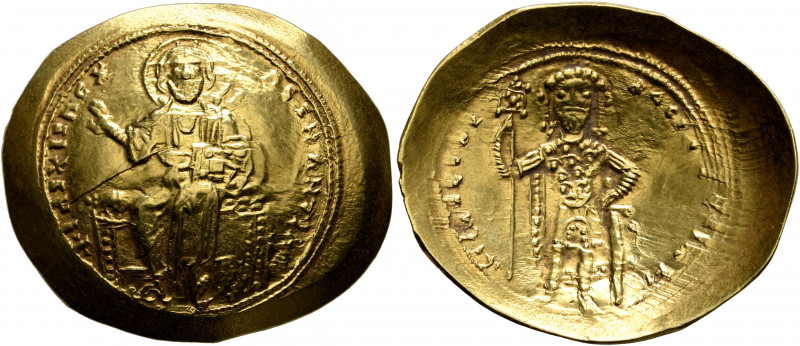 Isaac I Comnenus, 1057-1059. Histamenon (Gold, 28 mm, 4.40 g, 6 h), Constantinop...