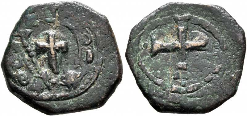 Theodore Gabras, Duke of Trebizond, circa late 1080s-1098. Follis (Bronze, 21 mm...