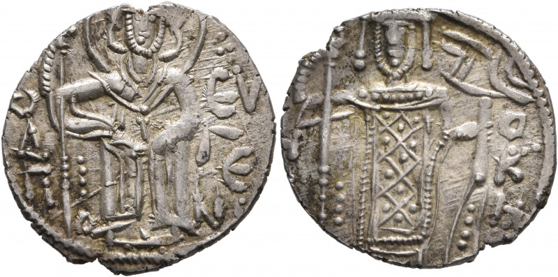 Manuel I Comnenus, emperor of Trebizond, 1238-1263. Asper (Silver, 20 mm, 2.80 g...