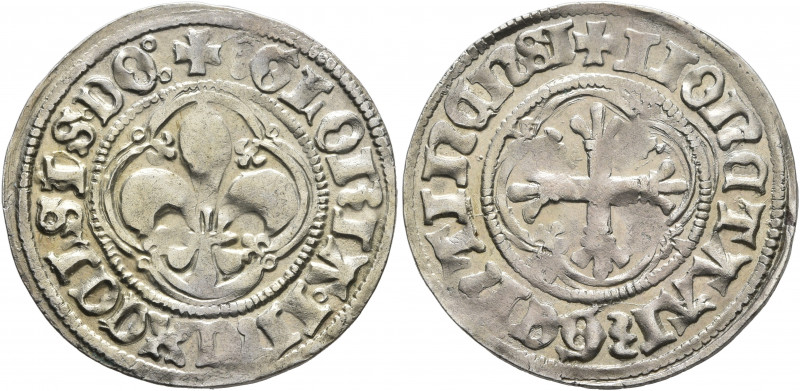 GERMANY. Straßburg (Stadt). After 1446. Plappart (Silver, 23 mm, 2.12 g, 11 h). ...