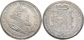 AUSTRIA. Holy Roman Empire. Ferdinand II, Emperor, 1619-1637. Taler 1622 (Silver, 41 mm, 28.60 g, 12 h), Ensisheim ✠FERDINANDVS II D G ROM IMP SEM AVG...