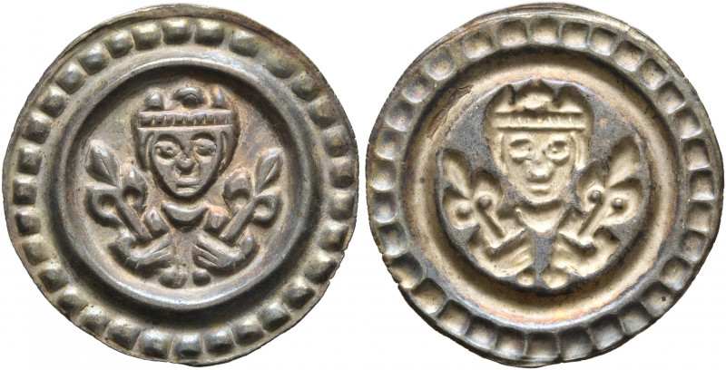 GERMANY. Ulm (Königliche Münzstätte). Konrad IV, 1250-1254. Bracteate (Silver, 1...