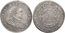 AUSTRIA. Holy Roman Empire. Ferdinand II, Emperor, 1619-1637. Doppeltaler 1626 (re-cut in the die from 1625) (Silver, 49 mm, 58.43 g), Graz. FERDINAND...