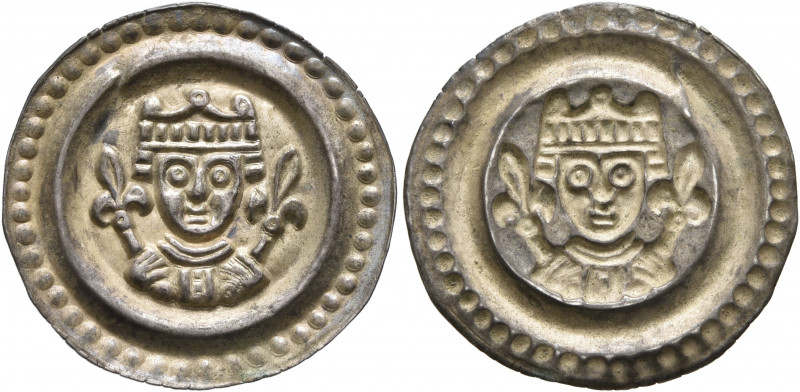 GERMANY. Ulm (Königliche Münzstätte). Circa 1270. Bracteate (Silver, 21 mm, 0.43...