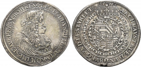 AUSTRIA. Holy Roman Empire. Leopold I, Emperor, 1658-1705. Doppeltaler 1675 (Silver, 58 mm, 57.41 g, 12 h), Graz. LEOPOLDVS DEI GRATIA ROM IMP SE AV G...