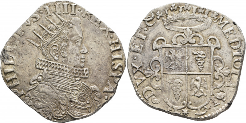 ITALY. Milano (Duchi). Filippo IV di Spagna, 1621-1665. Ducatone 1622 (Silver, 4...