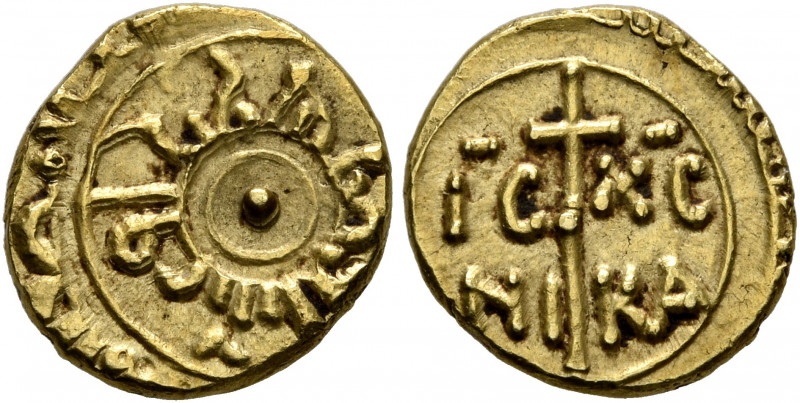 ITALY. Sicilia (Regno). Ruggero II, 1130-1154. Tarì (Gold, 11 mm, 1.32 g), Paler...