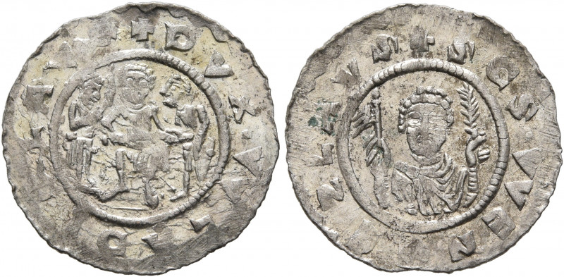 BOHEMIA. Vladislav I, 1109-1118 and 1120-1125. Denar (Silver, 17 mm, 0.72 g, 6 h...