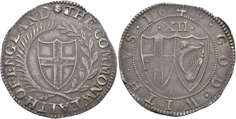 BRITISH, Commonwealth. 1649-1660. Shilling 1649 (Silver, 32 mm, 6.04 g, 10 h) (S...