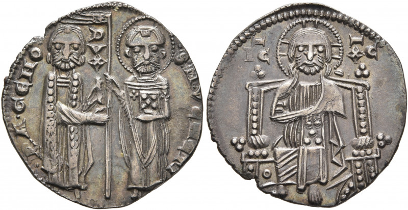 ITALY. Venezia (Venice). Reniero Zeno, 1252-1268. Grosso (Silver, 21 mm, 2.15 g,...