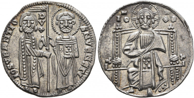 ITALY. Venezia (Venice). Giovanni Soranzo, 1312-1328. Grosso (Silver, 20 mm, 2.2...