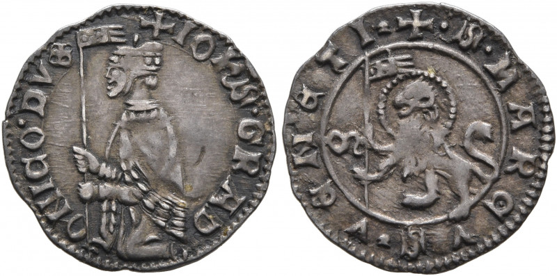 ITALY. Venezia (Venice). Giovanni Gradenigo, 1355-1356. Soldino (Silver, 15 mm, ...