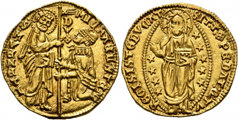 ITALY. Venezia (Venice). Michele Steno, 1400-1413. Ducato (Gold, 20 mm, 3.56 g, ...