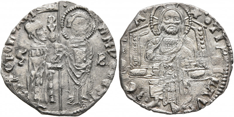 ITALY. Venezia (Venice). Francesco Foscari, 1423-1457. Grosso (Silver, 20 mm, 1....