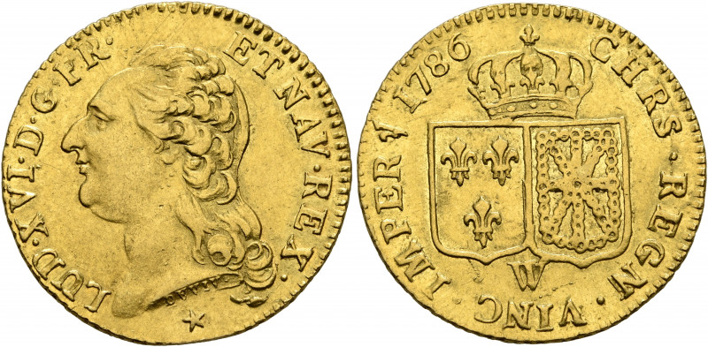 FRANCE, Royal. Louis XVI, 1774–1793. Louis d’or au buste nu 1786 (Gold, 23 mm, 7...