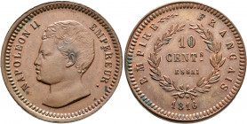FRANCE, Premier Empire. Napoléon II, son of Napoléon I. 10 Centimes 1816 (Bronze, 30 mm, 14.17 g, 6 h). NAPOLEON II EMPEREUR Head of Napoléon II to le...