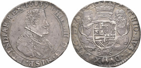 LOW COUNTRIES. Spaanse Nederlanden (Spanish Netherlands). Brabant. Filips IV van Spanje, 1621-1665. Ducaton 1639 (Silver, 42 mm, 31.21 g, 1 h), Antwer...