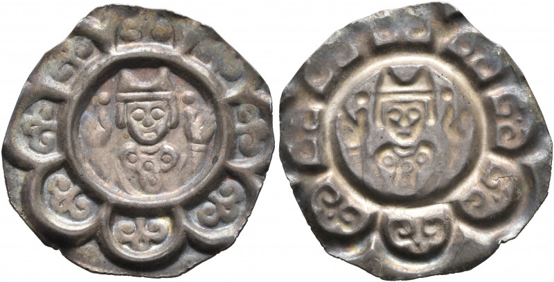 GERMANY. Augsburg (Bistum). Udalschalk von Eschenlohe, 1184-1202. Bracteate (Sil...