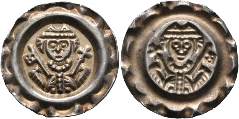 GERMANY. Augsburg (Bistum). Siegfrid III von Rechberg, 1208-1227. Bracteate (Sil...