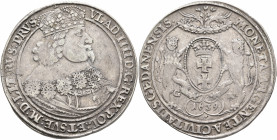 POLAND, Prusy (Prussia). Gdansk (Danzig). Taler 1639 (Silver, 45 mm, 28.62 g, 12 h), in the name of Wladyslaw IV Vasa (1632-1648). VLAD IIII D G REX P...