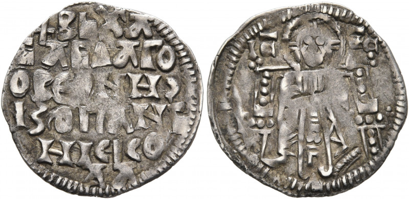 SERBIA. Nikola Altomanovic, Zupan, 1363-1373. Gros (Silver, 18 mm, 1.11 g, 12 h)...