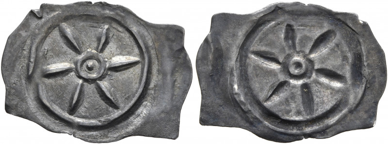 SWITZERLAND. Basel, Bistum. Heinrich IV. von Isny, 1275-1286. Vierzipfliger Pfen...