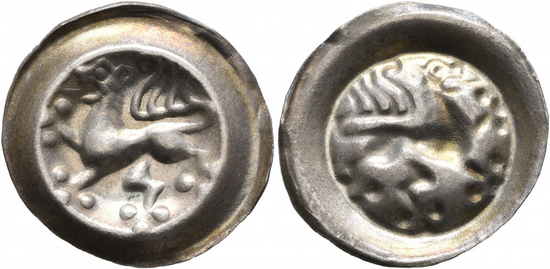 GERMANY. Braunschweig (Stadt). After 1412. Bracteate (Silver, 21 mm, 0.51 g), 'E...