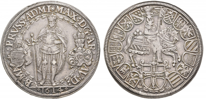 GERMANY. Deutscher Orden. Maximilian I, Erzherzog von Österreich, 1590-1618. Dop...