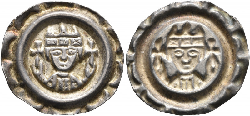 GERMANY. Donauwörth (königliche Münzstatte). Friedrich II, 1215-1250. Bracteate ...