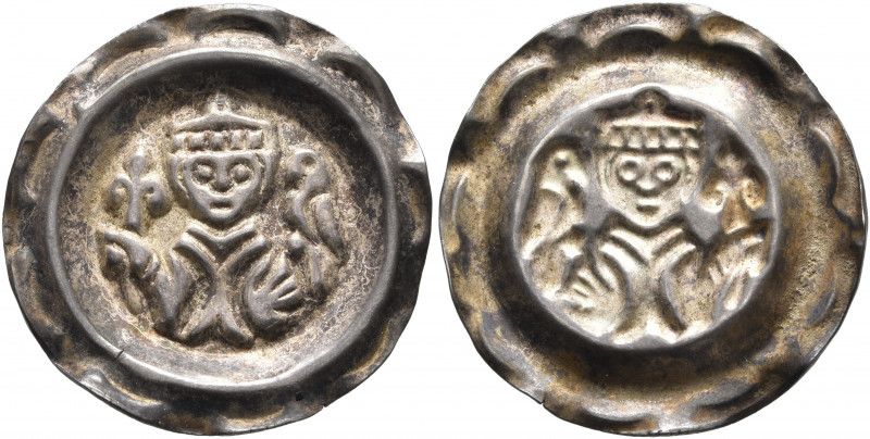 GERMANY. Donauwörth (königliche Münzstatte). Konrad IV, 1250-1254. Bracteate (Si...