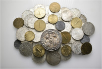 A lot containing 62 silver, bronze, copper-nickel and zinc coins. Including: Austria and Germany. Fine to extremely fine. LOT SOLD AS IS, NO RETURNS. ...