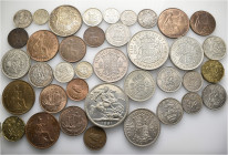 A lot containing 38 silver, bronze and copper-nickel coins. All: British. Good very fine to FDC. LOT SOLD AS IS, NO RETURNS. 38 coins in lot.


Fro...