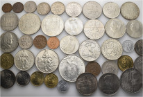 A lot containing 41 silver, bronze, copper-nickel and aluminium coins. All: Czechoslovakia. Good very fine to good extremely fine. LOT SOLD AS IS, NO ...